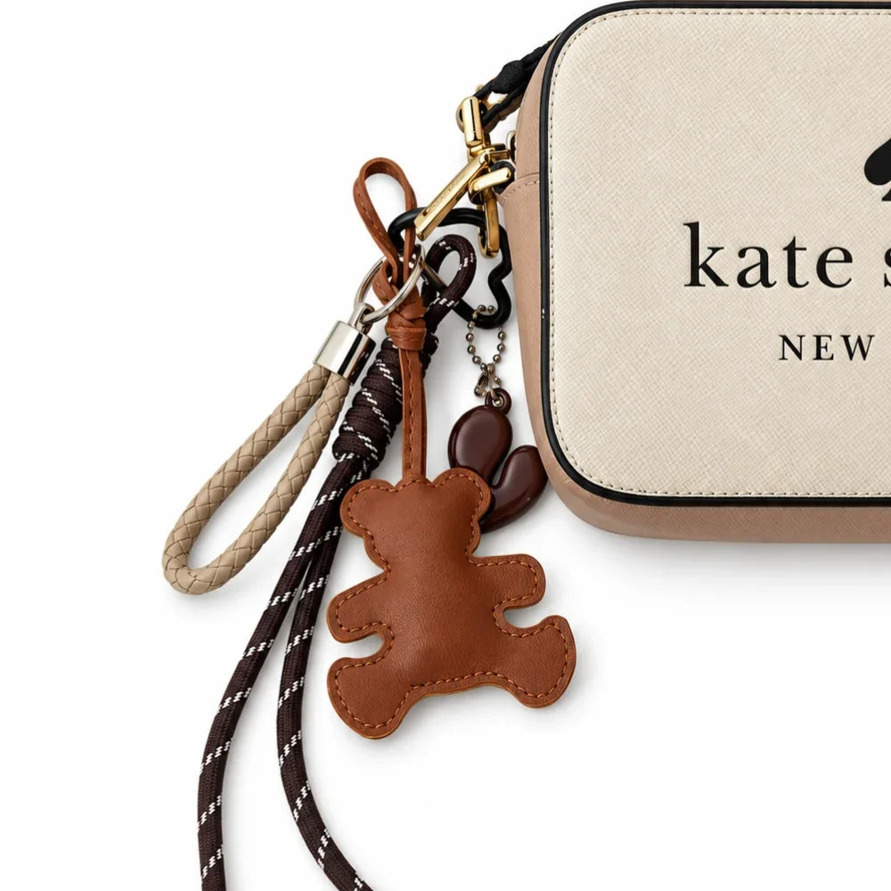 Brown Bear Bag Charm