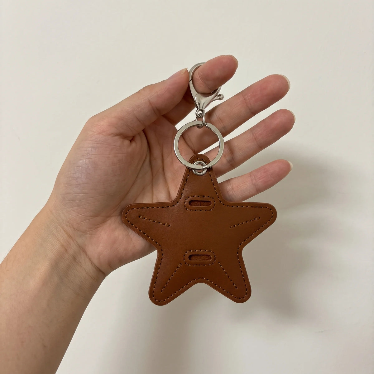 Brown Star Bag Charm