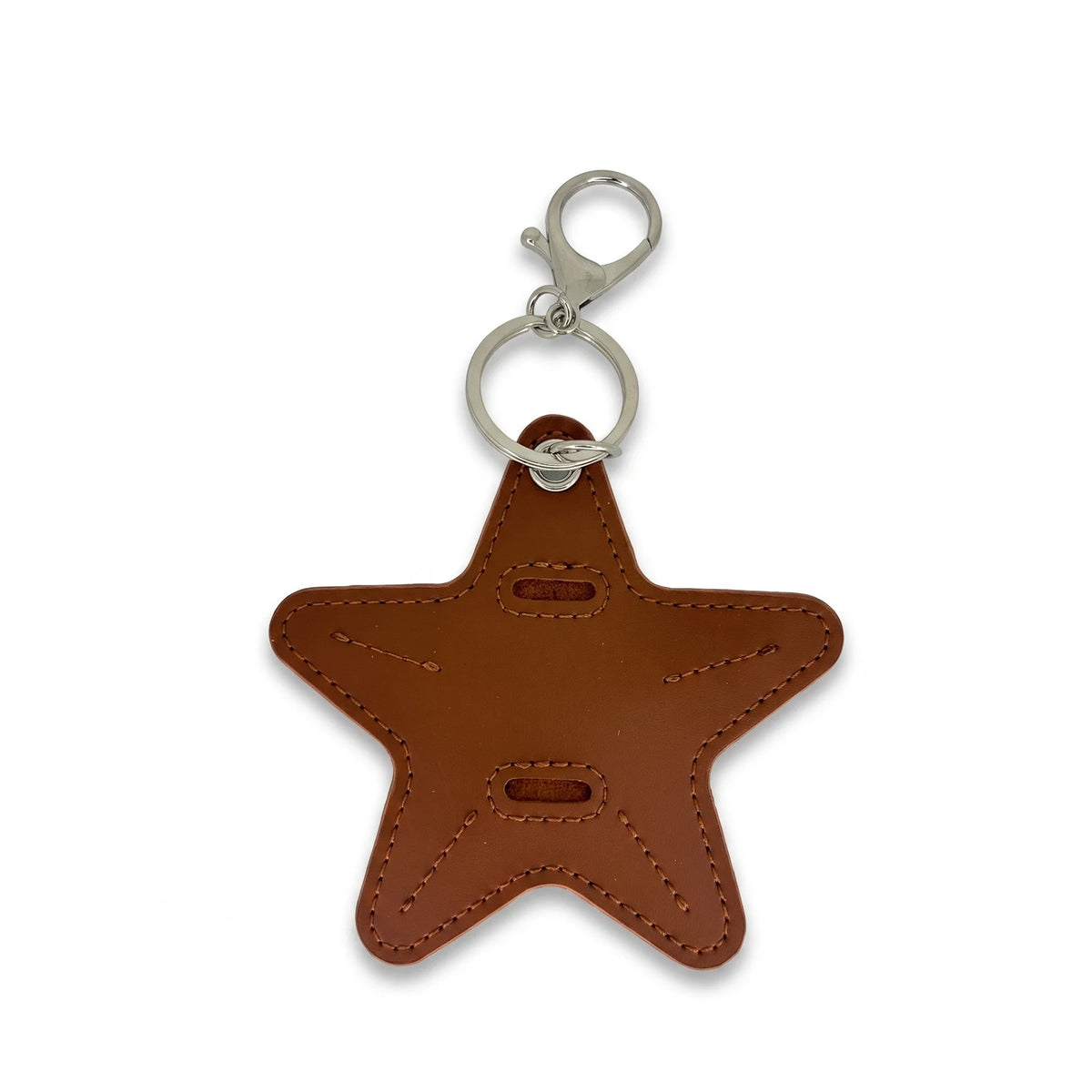 Brown Star Bag Charm