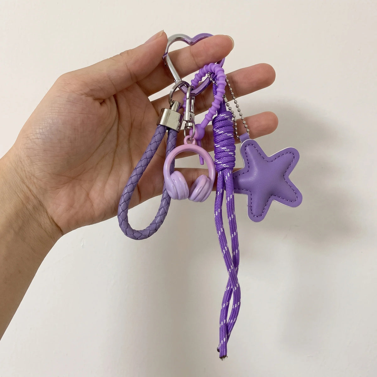 Lavender Star Bag Charm