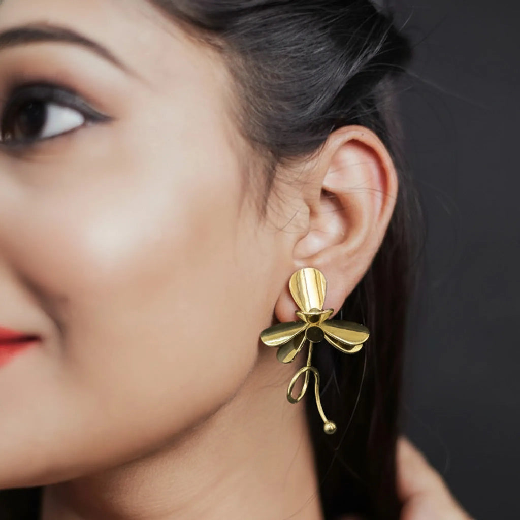 Twirl Petal Earrings