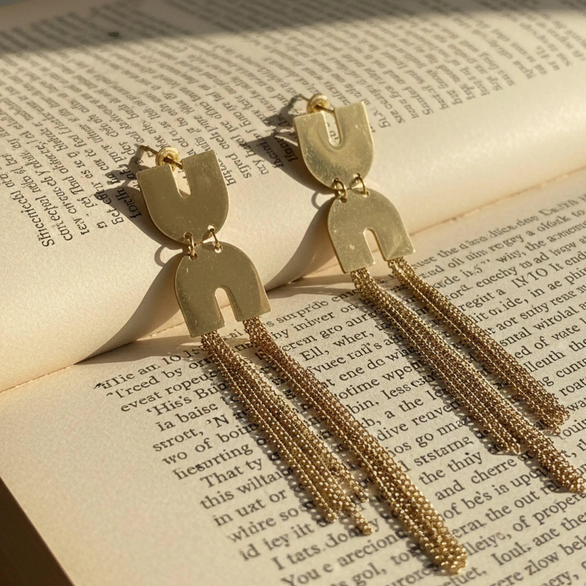 Twin Gate Chains Earrings