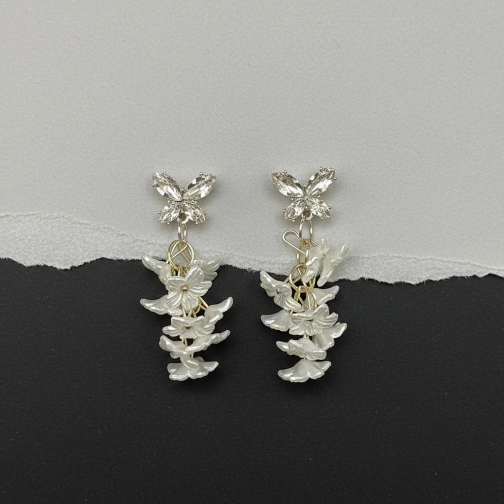 Butterfly Cascade Earrings