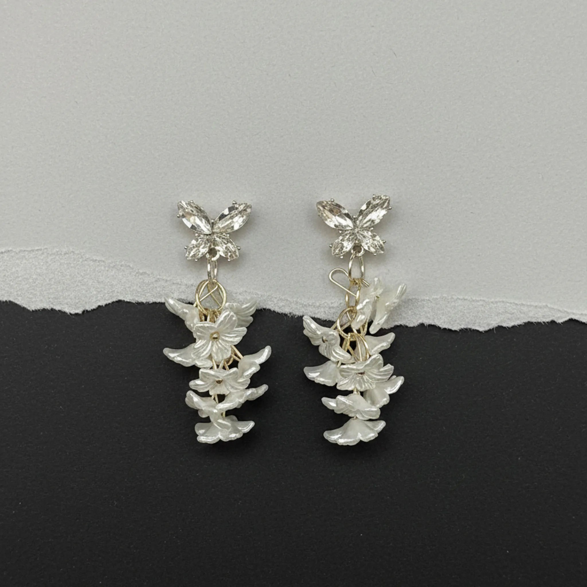 Butterfly Cascade Earrings