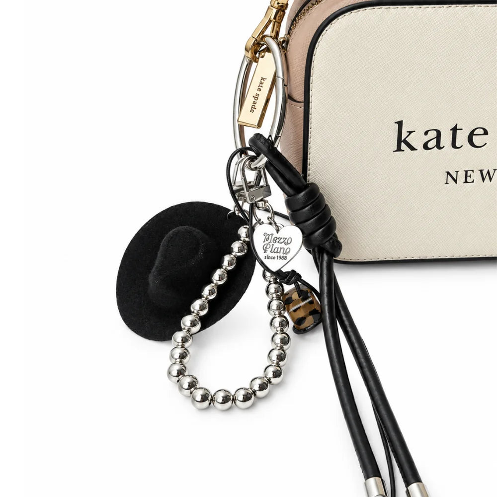 Black Hat Bag Charm
