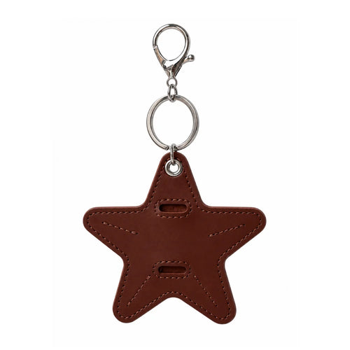 Brown Star Bag Charm