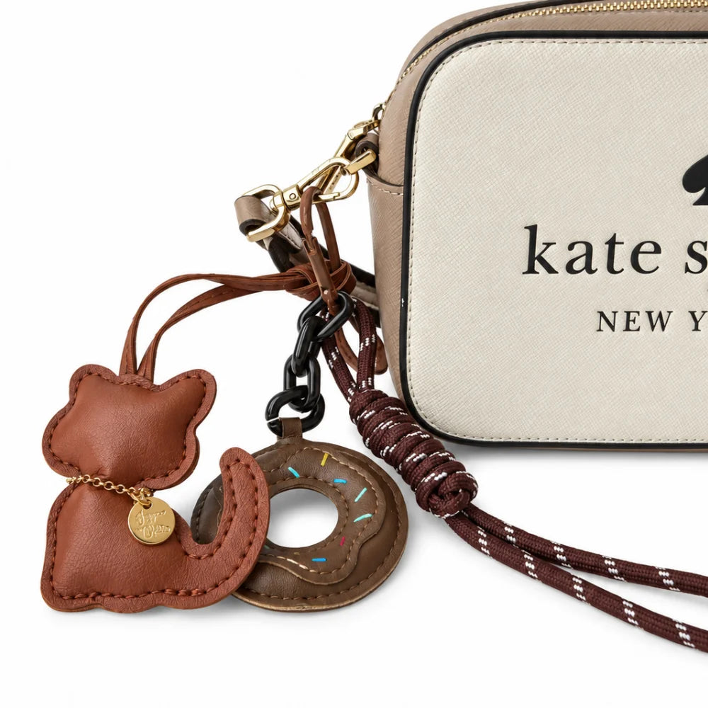 Doughnut Cat Bag Charm