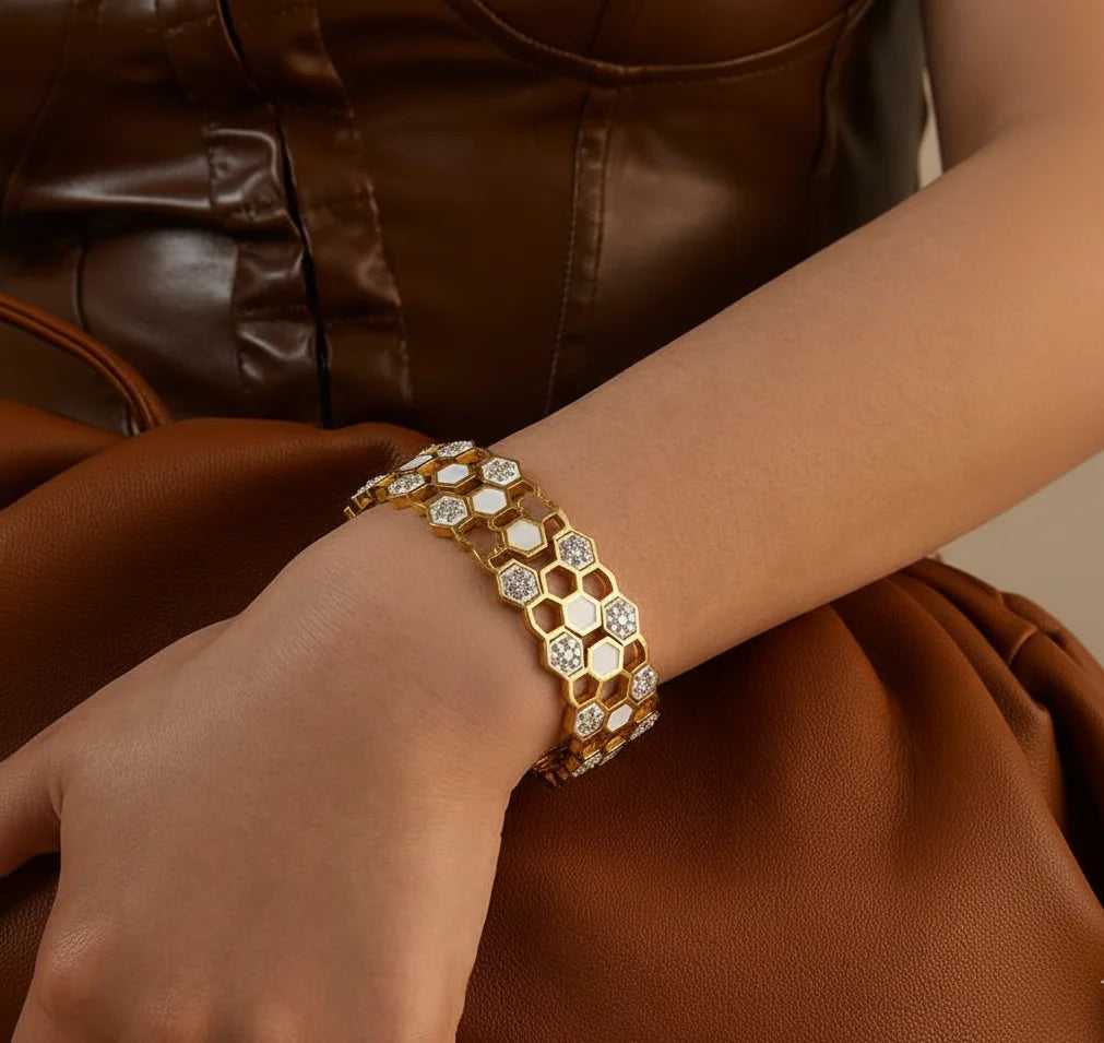 Queen Bee Bracelet Cuff