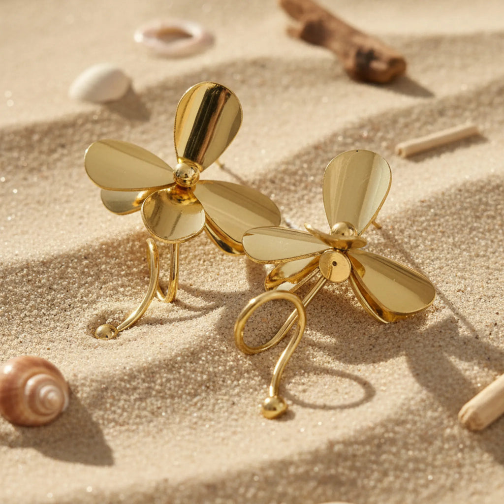 Twirl Petal Earrings