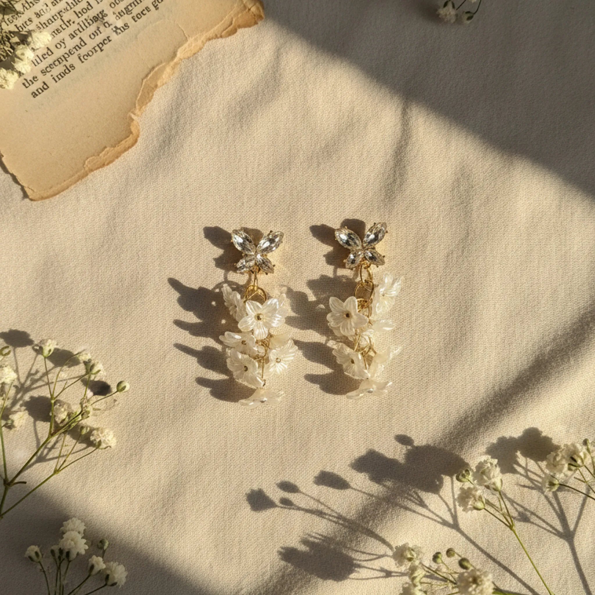 Butterfly Cascade Earrings