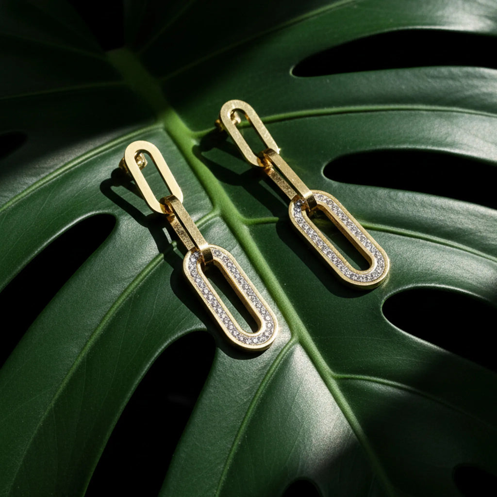 Link Drop Earrings