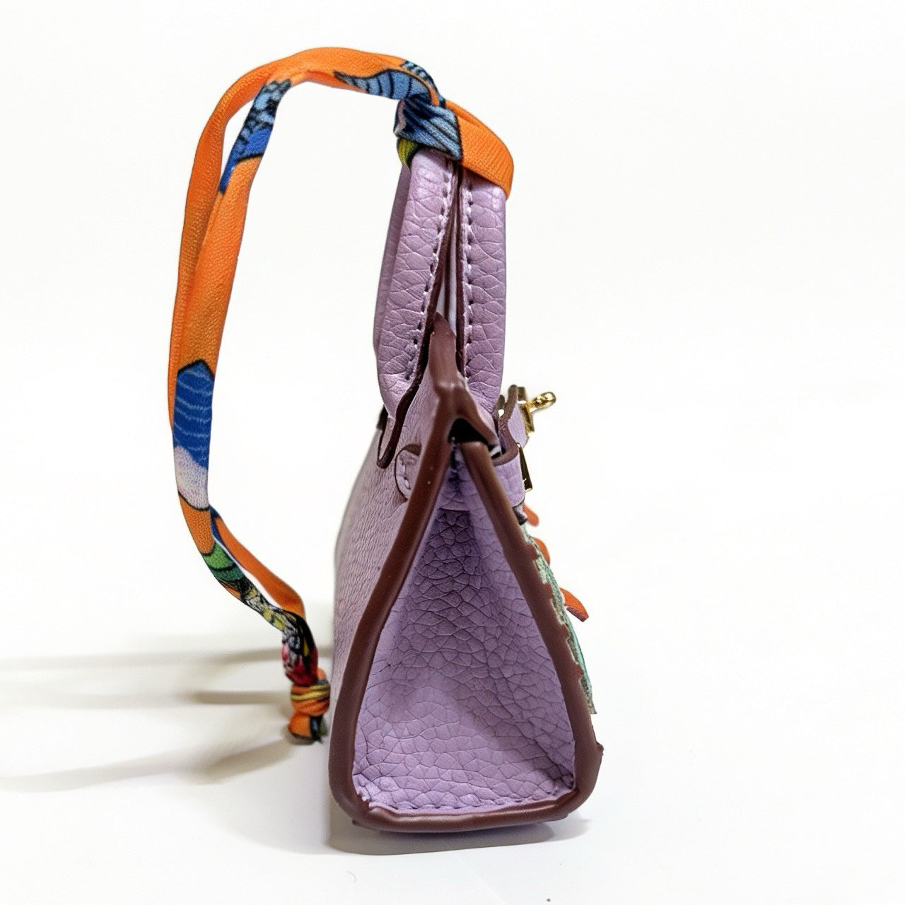 Lavender Facade Bag Charm