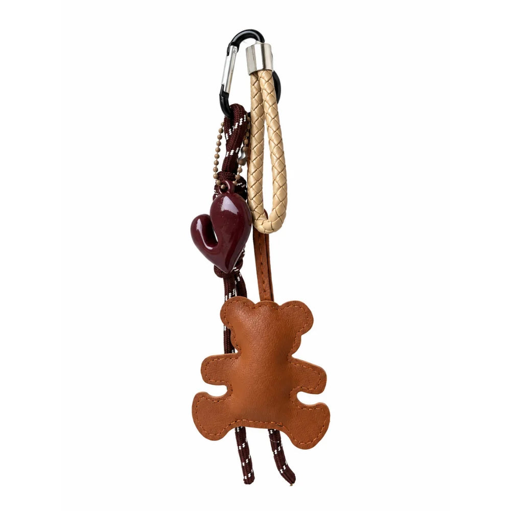 Brown Bear Bag Charm