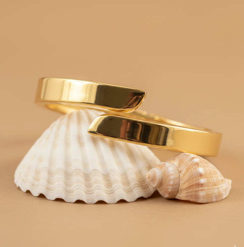 Golden Embrace Cuff