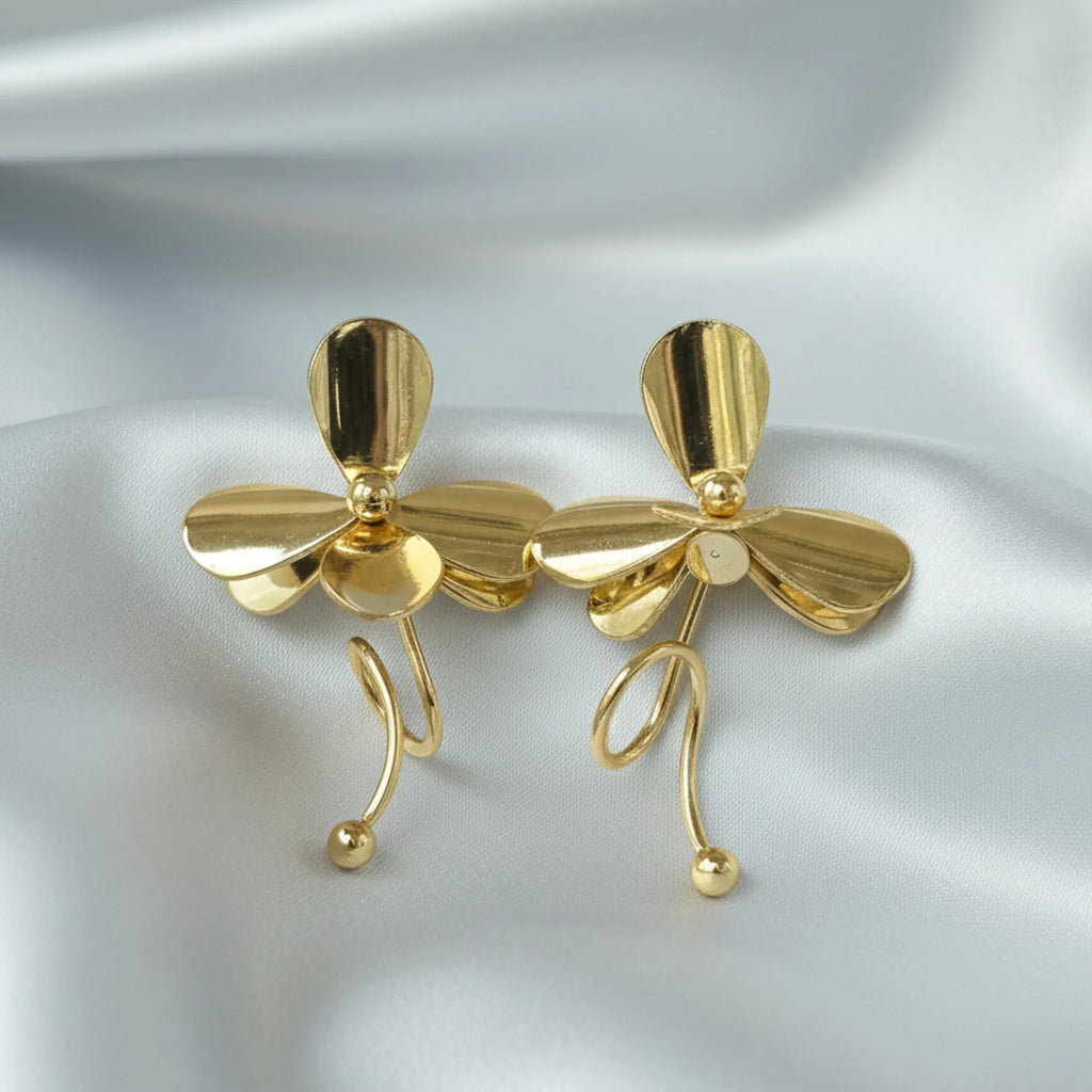 Twirl Petal Earrings