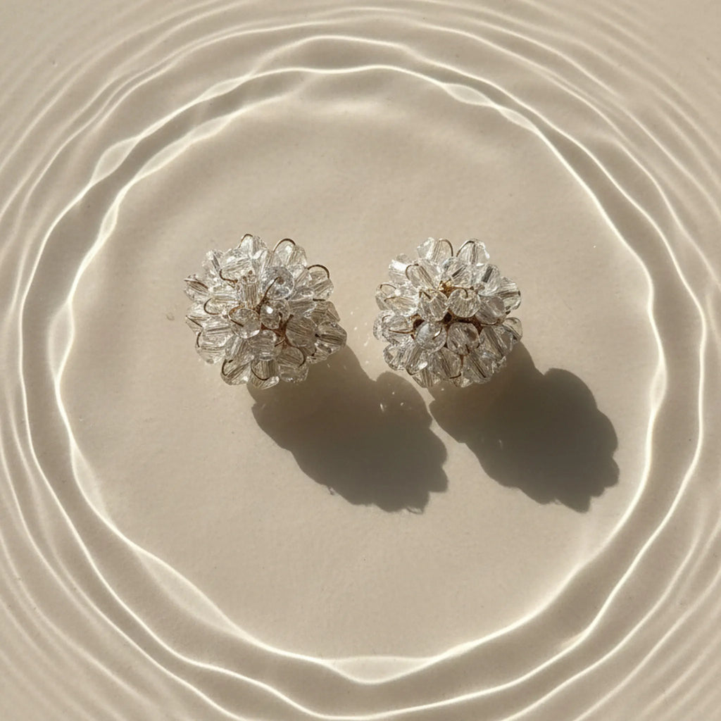 Crystal Knots Earrings