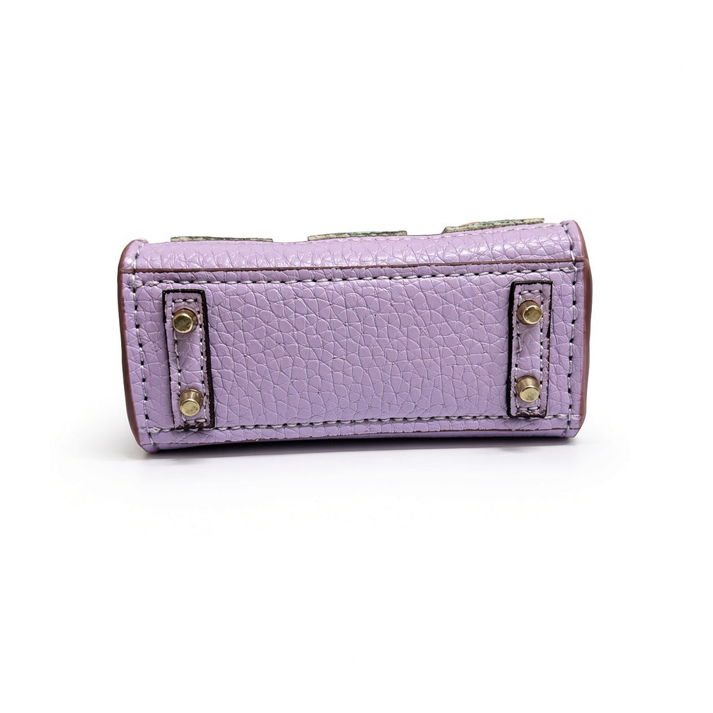 Lavender Facade Bag Charm