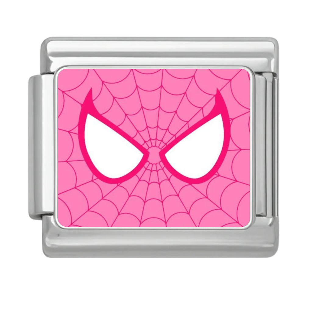 Spider Pink Mask Charm