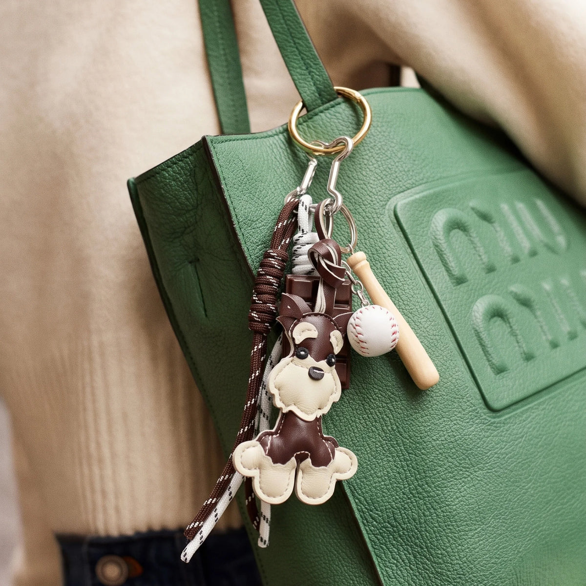 Chocolate Bar Bag Charm