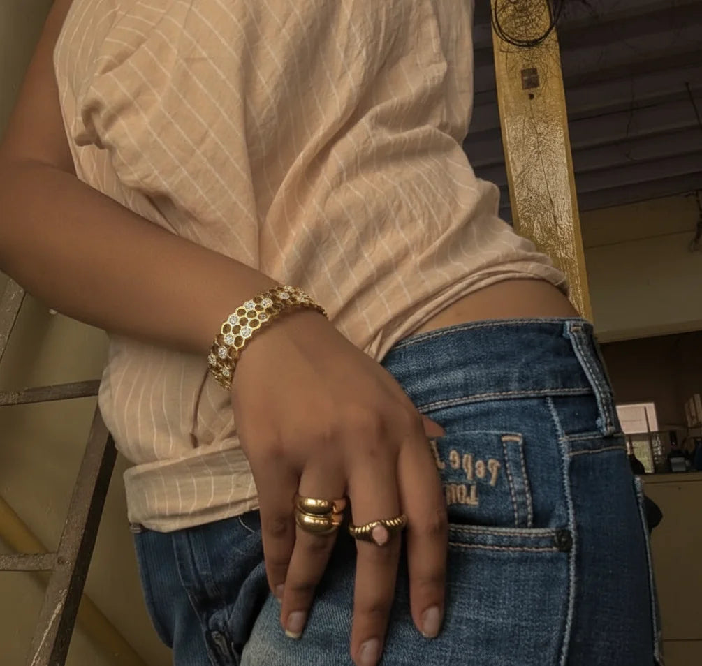 Queen Bee Bracelet Cuff