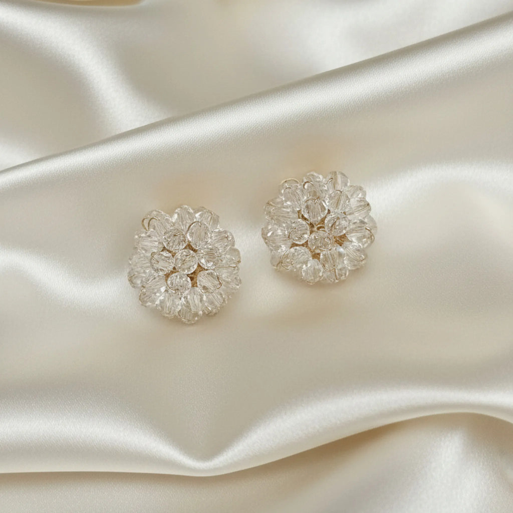 Crystal Knots Earrings