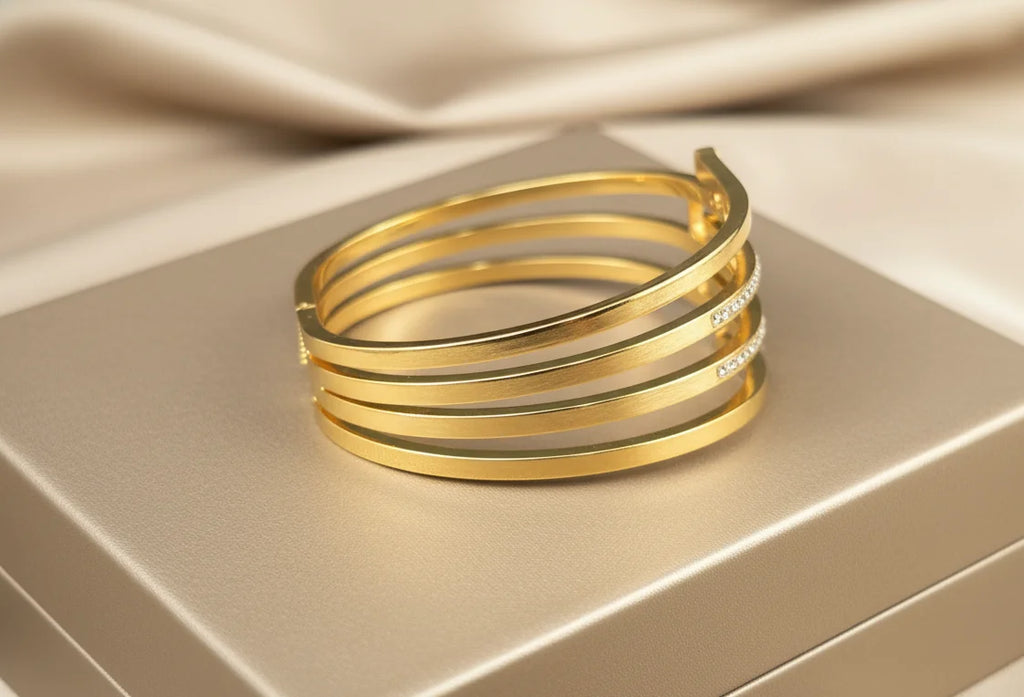 Golden Stream Cuff
