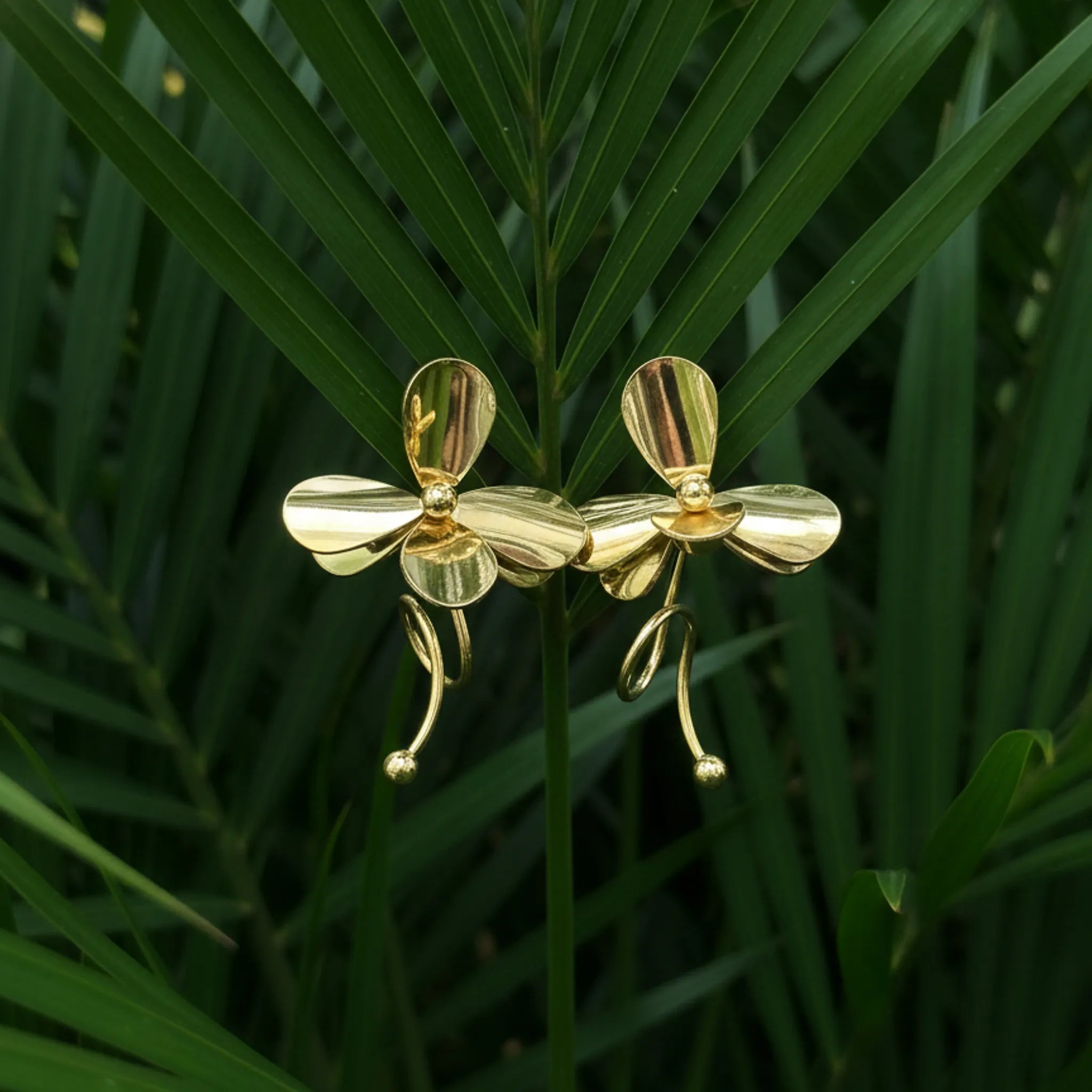 Twirl Petal Earrings