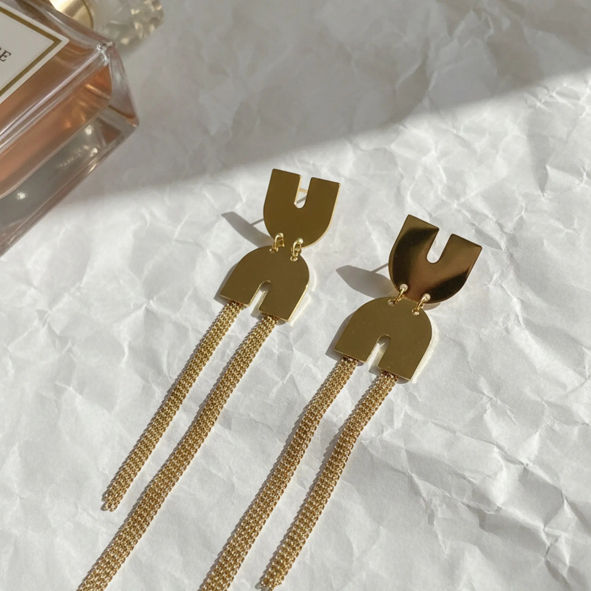 Twin Gate Chains Earrings