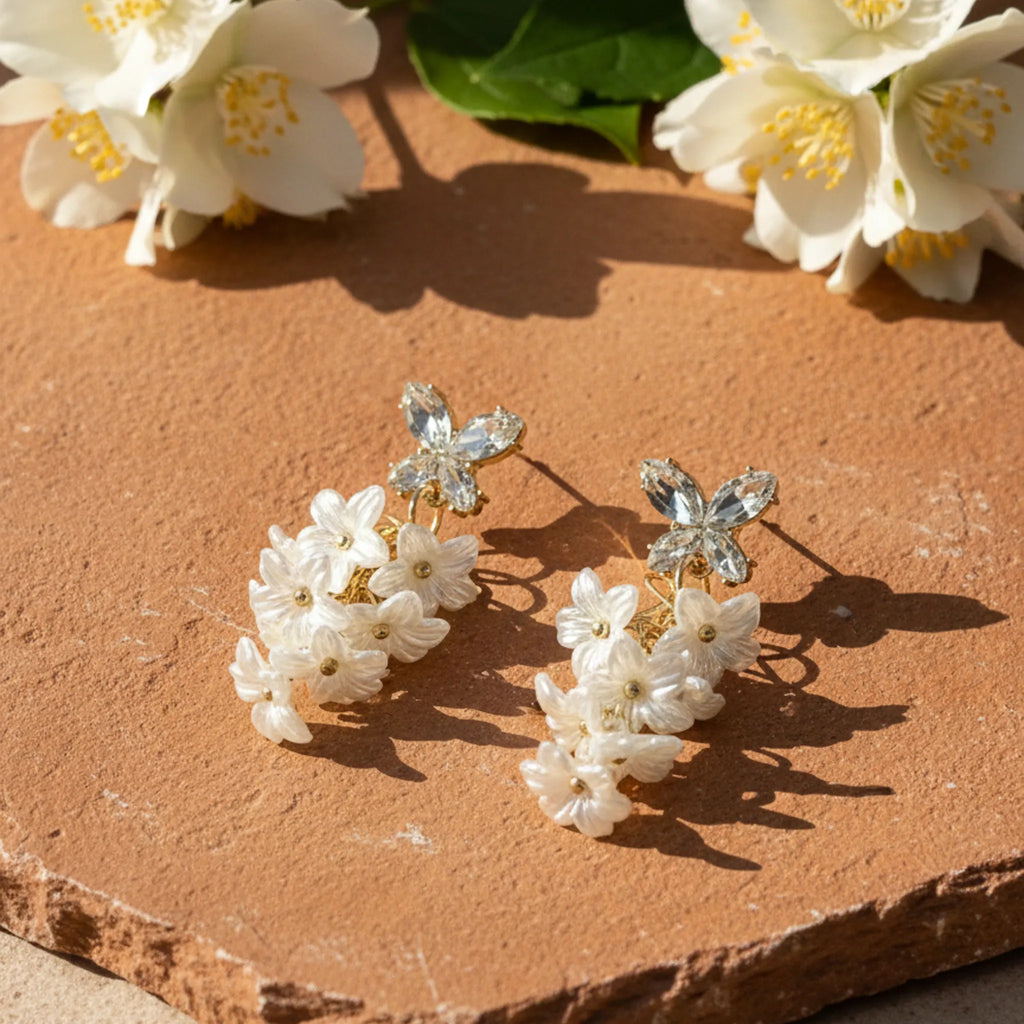 Butterfly Cascade Earrings