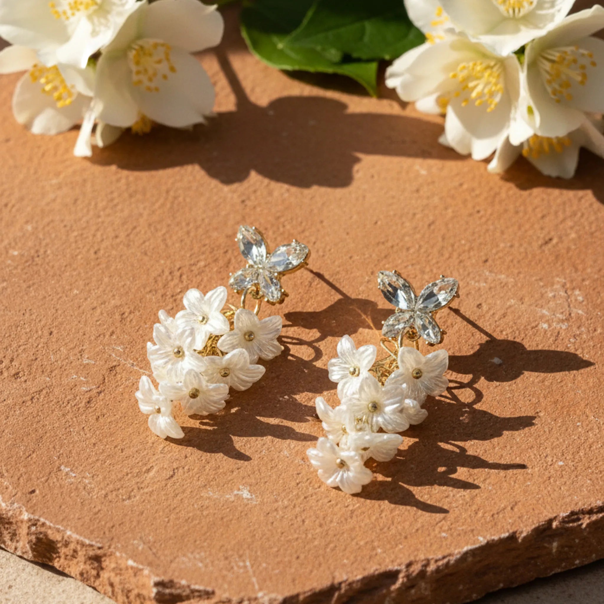 Butterfly Cascade Earrings