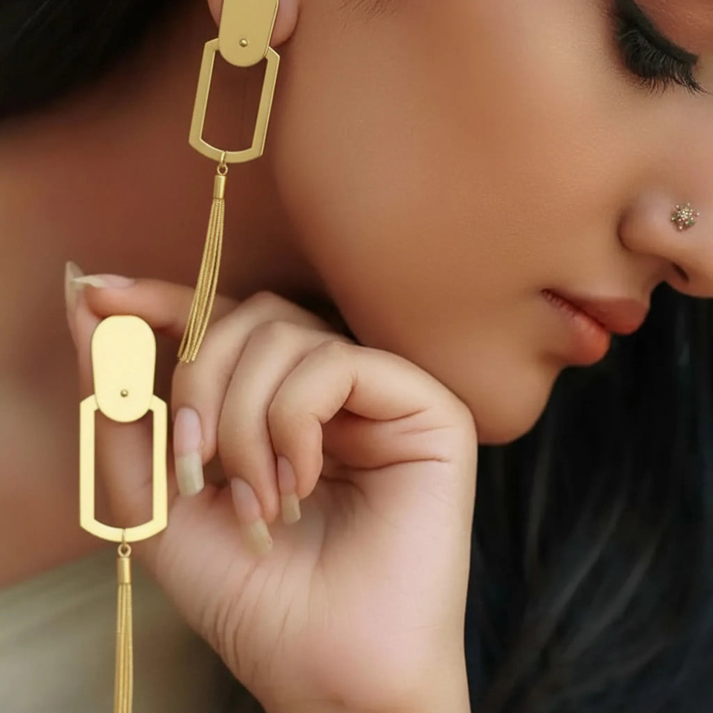 Loop Drop Earrings