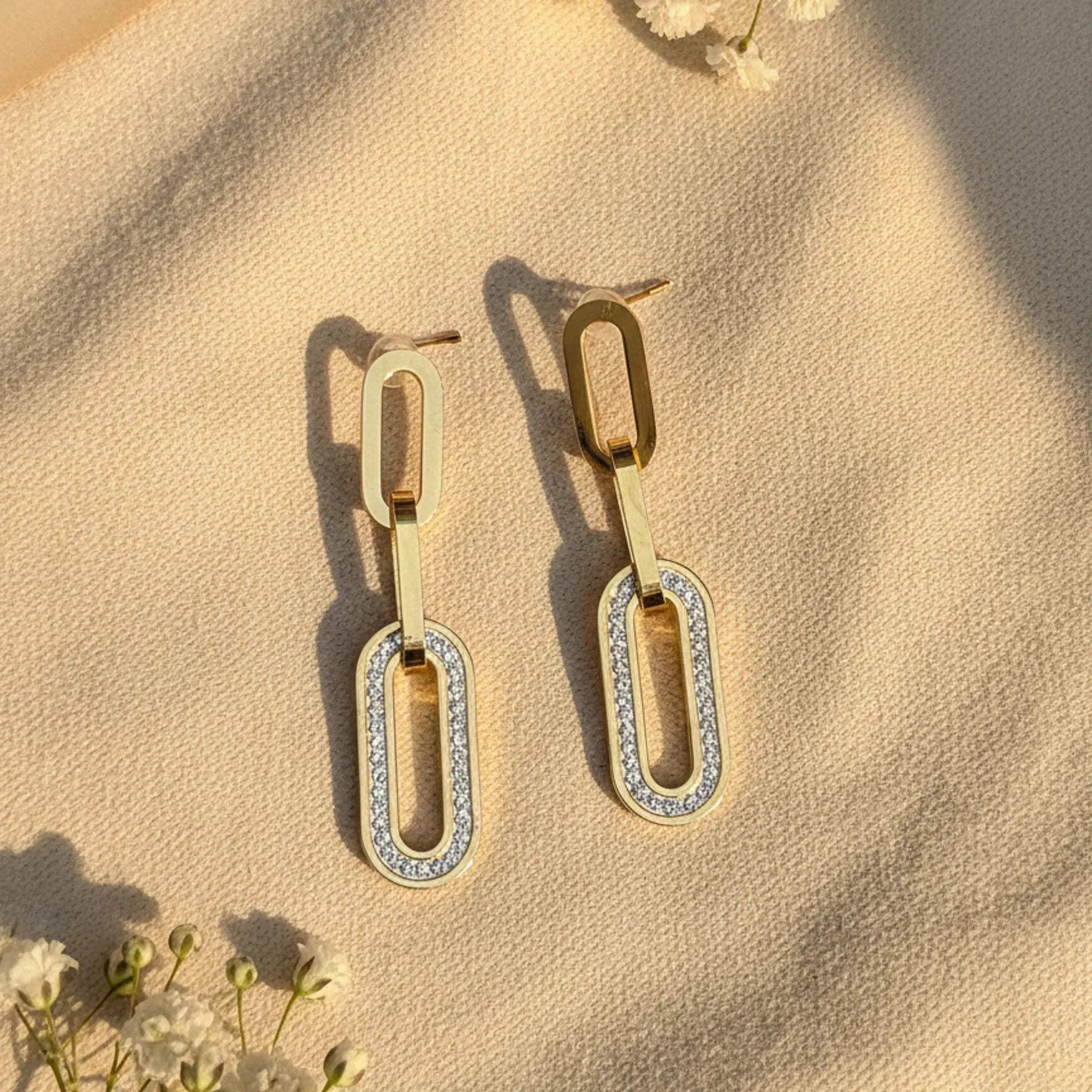 Link Drop Earrings