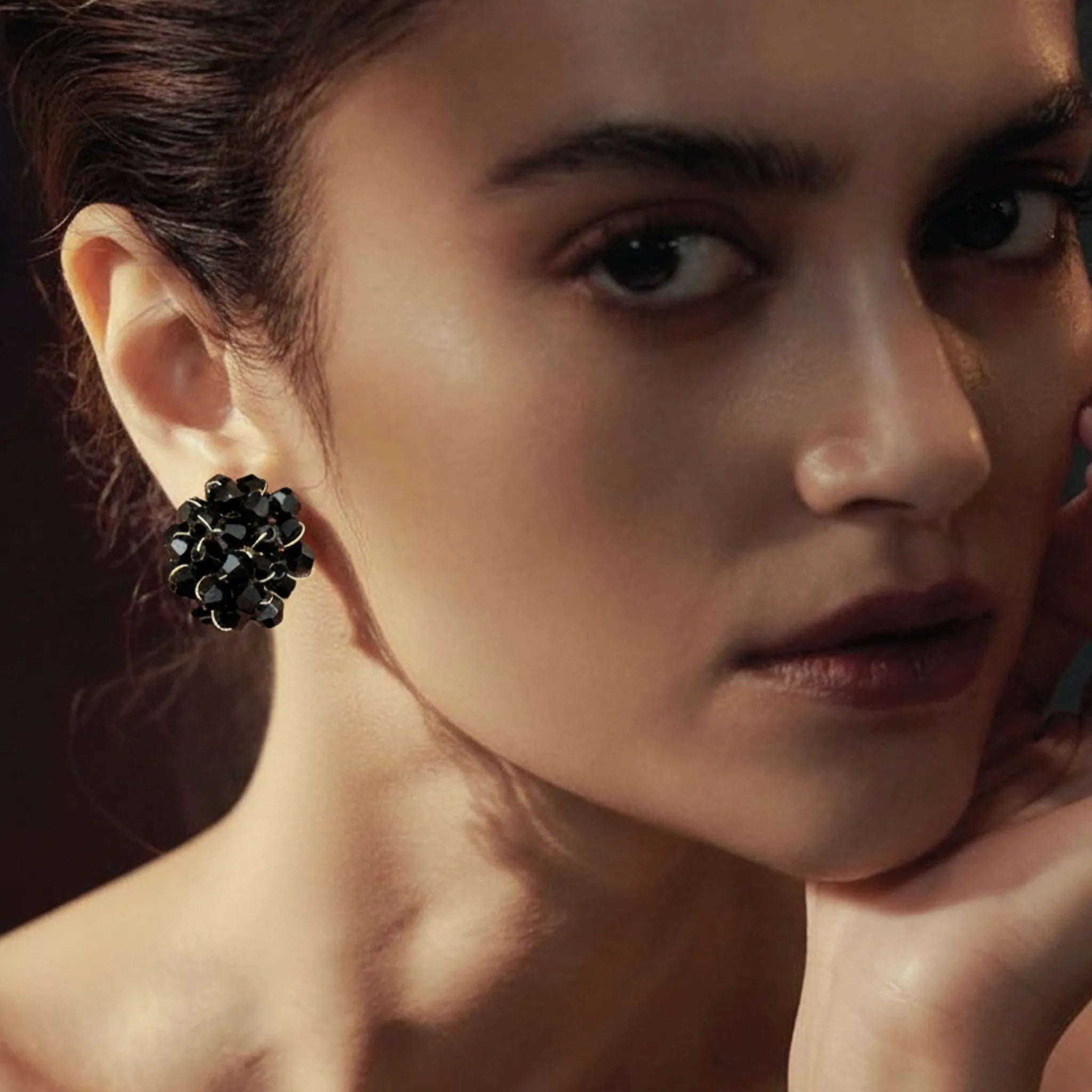 Crystal Knots Earrings