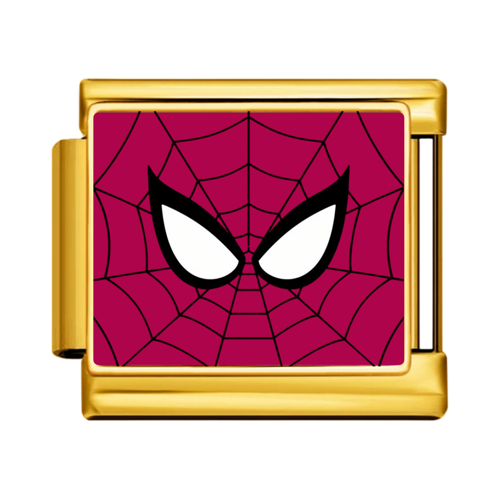 Spider Red Mask Charm