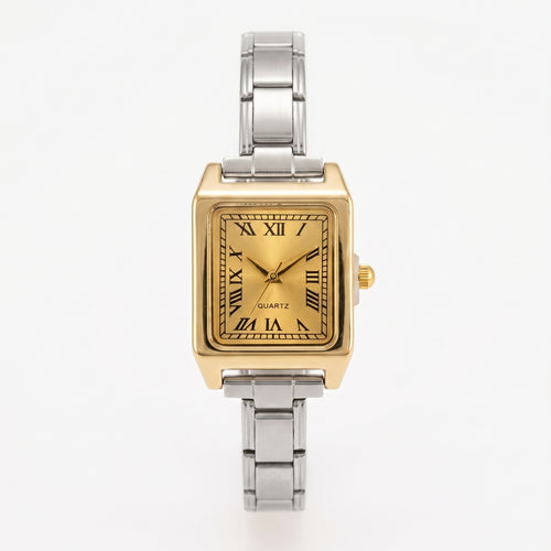 Golden Ticket | customisable Italian charm watch