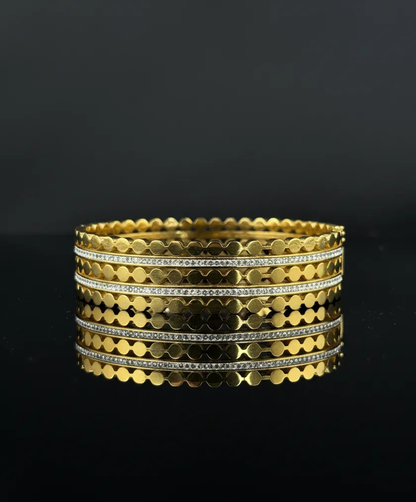Golden Ripple Cuff