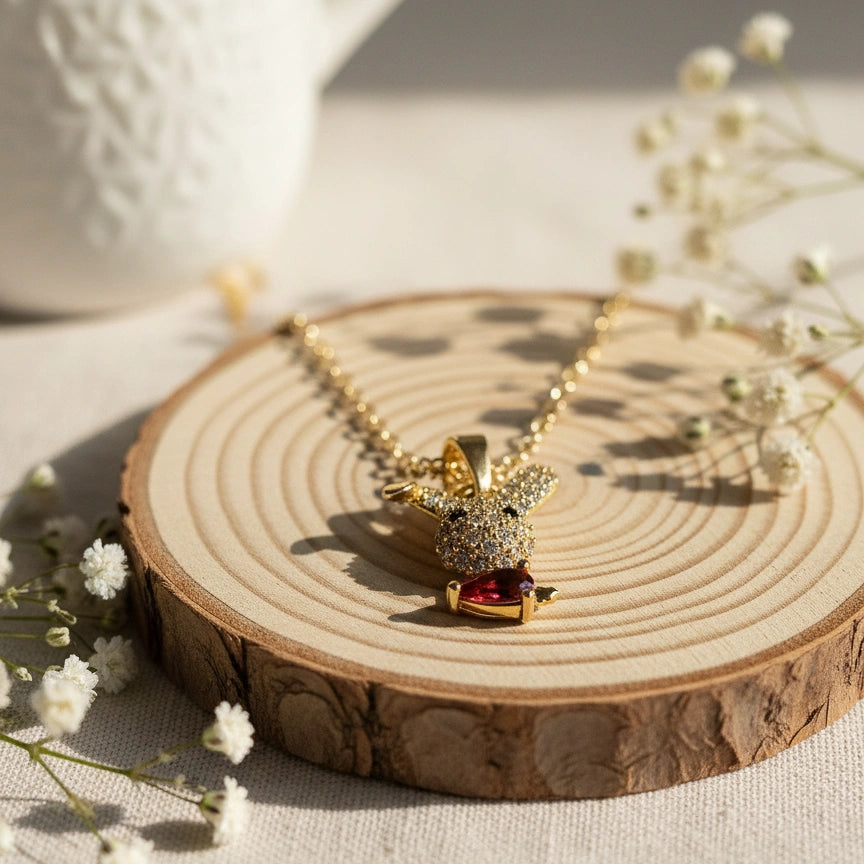 Shine Bunny Pendant