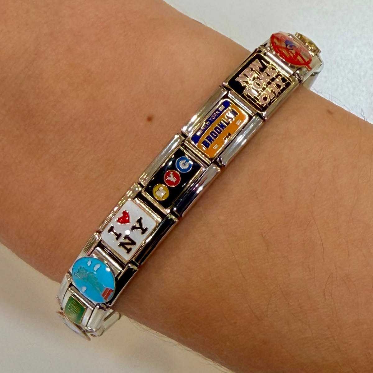 italian charm bracelet links