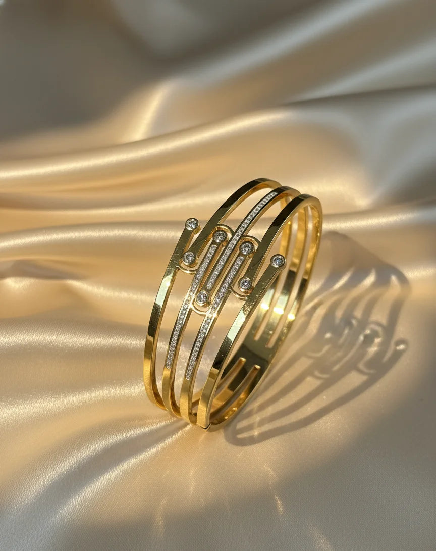 Golden Stream Cuff