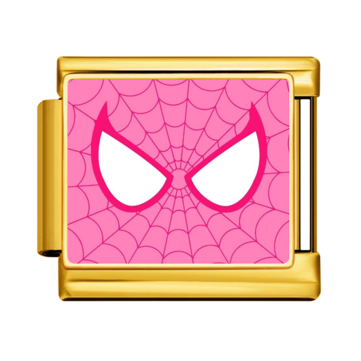 Spider Pink Mask Charm
