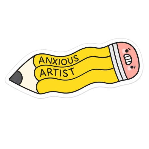 Anxious artist