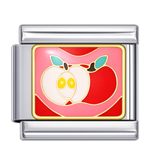 Apple Silver Charm