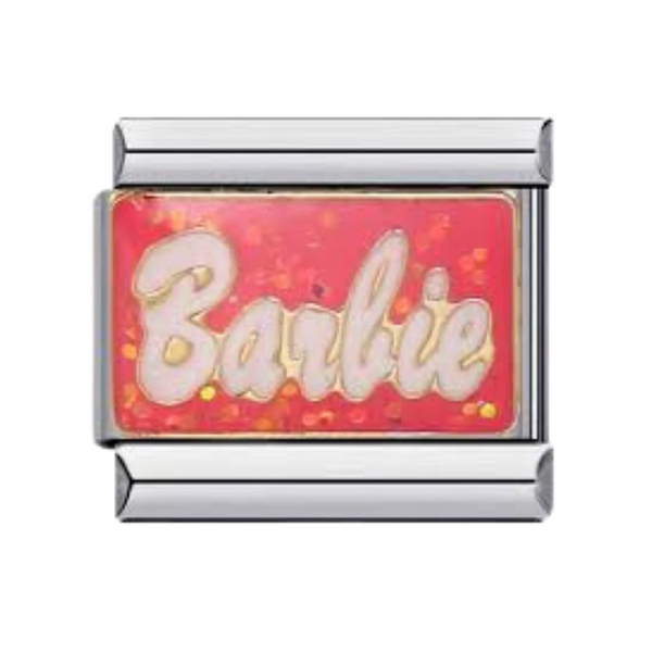 Barbie Silver Charm