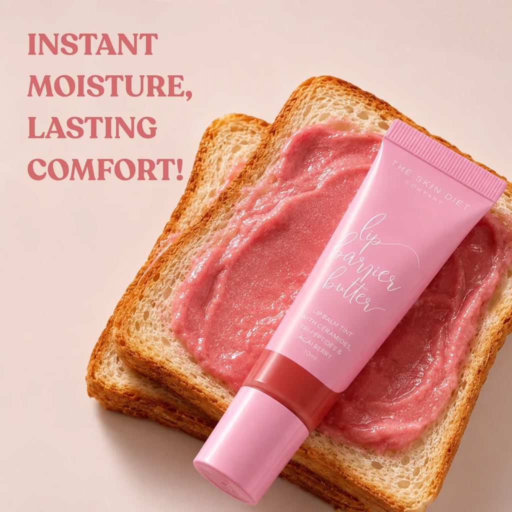 The Skin Diet™ Lip Barrier Butter Balm to Brighten & Hydrate Lips