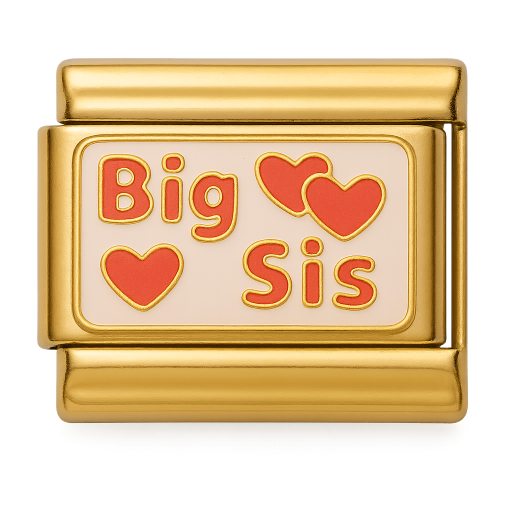 Big Sis with Hearts Charm
