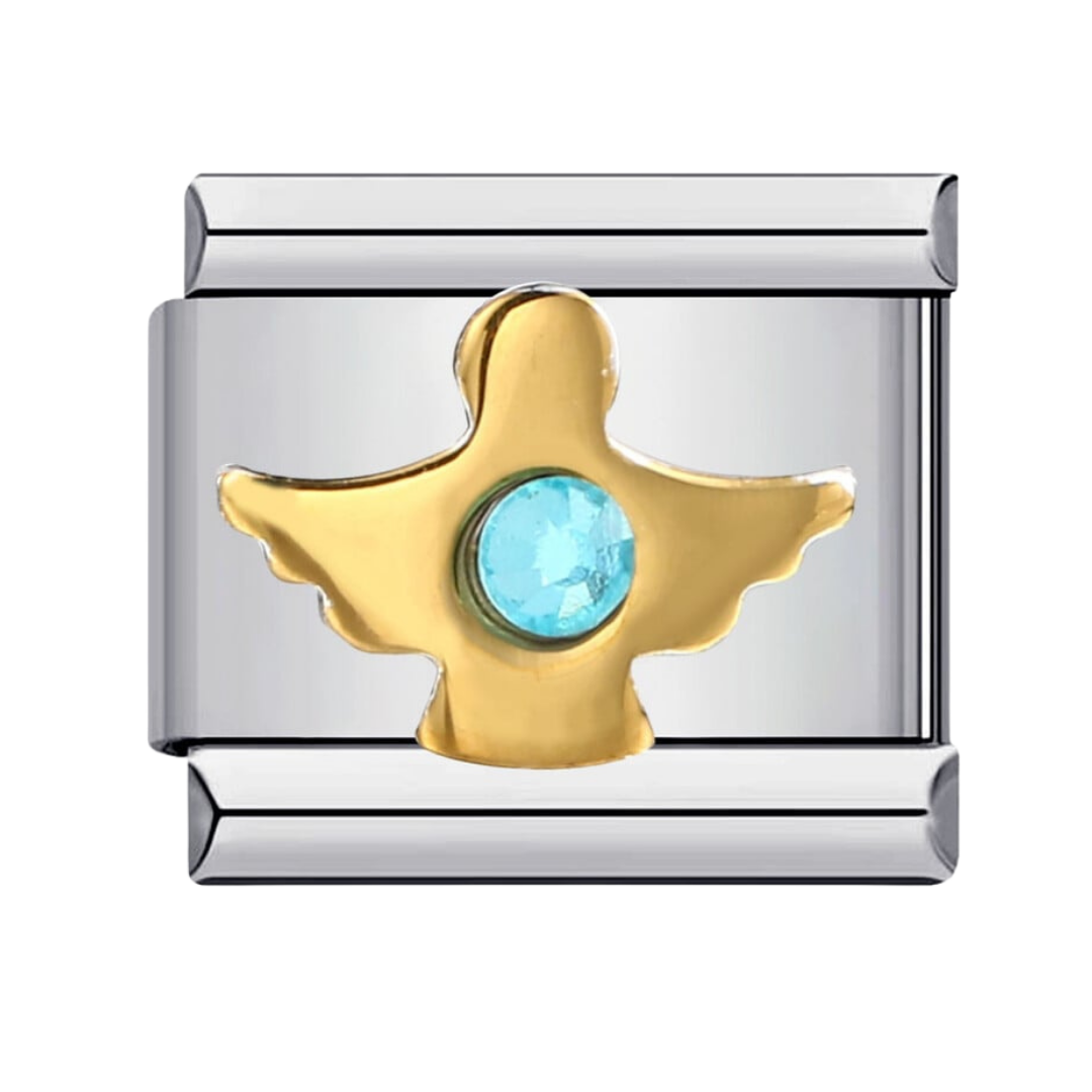 Bird with Diamond Charm
