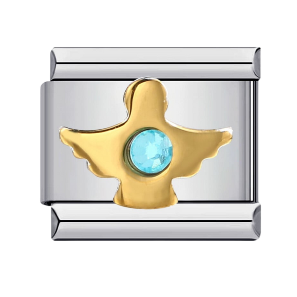 Bird with Diamond Charm
