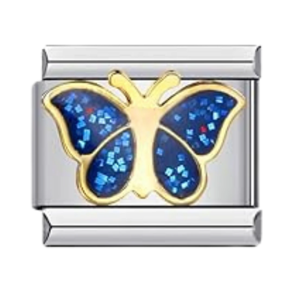 Blue Butterfly Charm