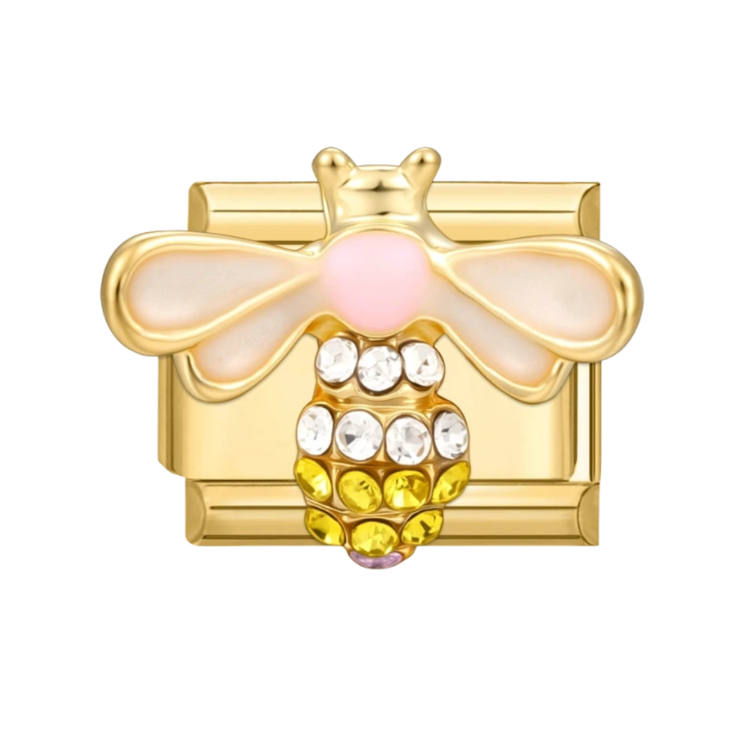 Bumblebee Gold Charm