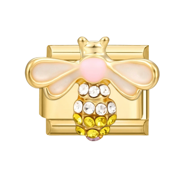 Bumblebee Gold Charm